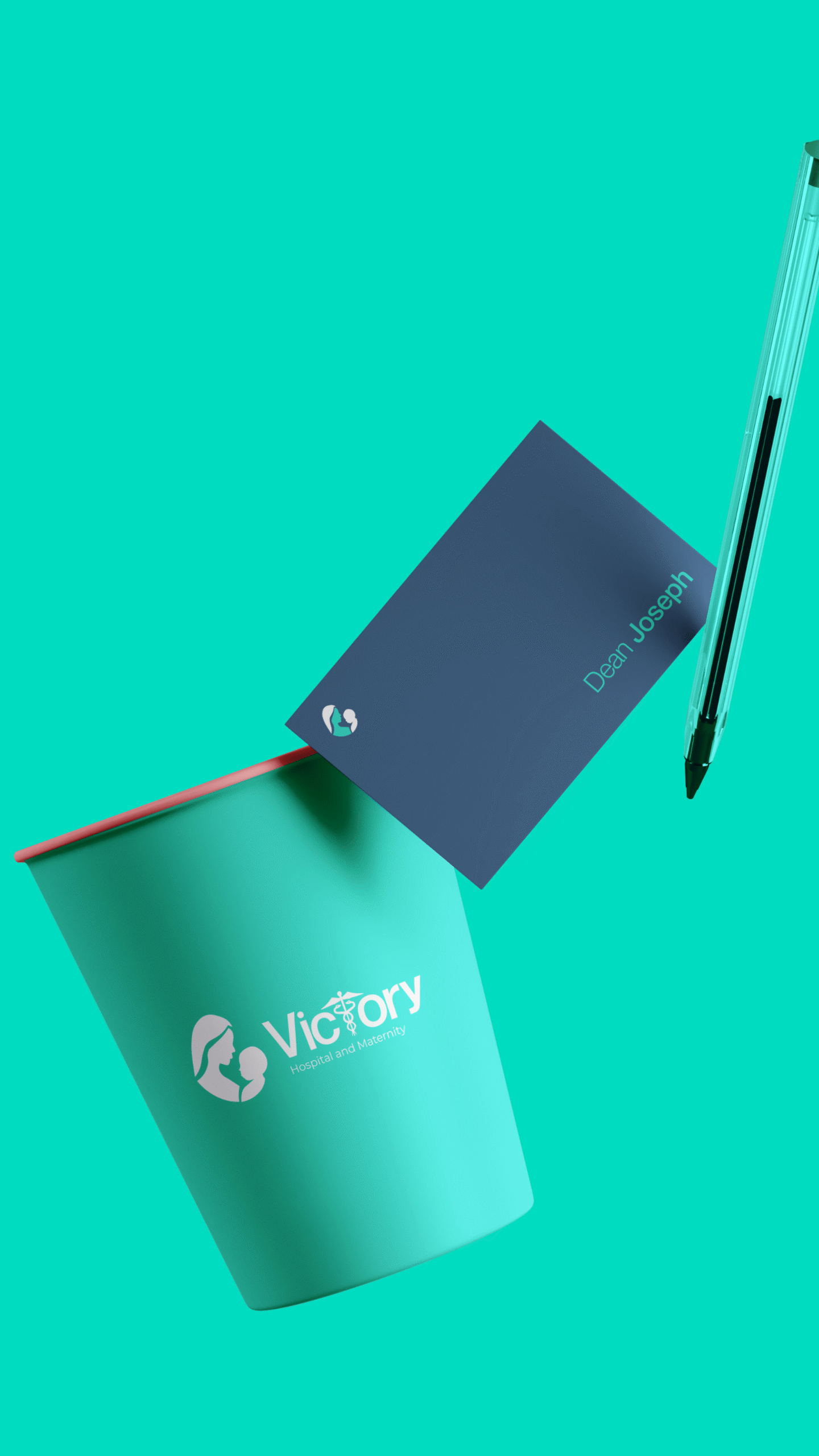 Victory Maternity Portrait Cups Mockup